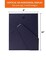 Adjustable DIY Easel Backs | 8" x 10" Solid Black Cardboard Back | Fits Most Photo Frames | 4-Pack I USA Designed and Made
